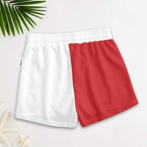 Red White Fireball Women's Casual Shorts