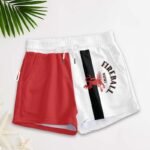 Red White Fireball Women's Casual Shorts