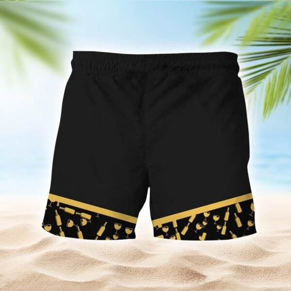 Remy Martin Glass Bottle Dot Swim Trunks