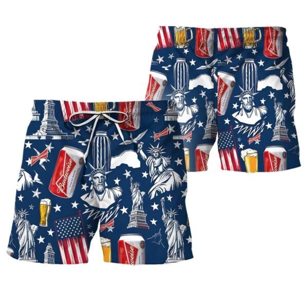 Budweiser Liberties Swim Trunks