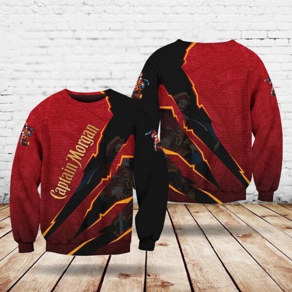 Captain Morgan Monster Style T-Shirt & Sweatshirt