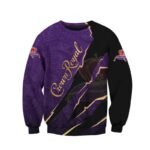Crown Royal Monster Style T-Shirt & Sweatshirt