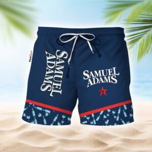 Samuel Adam Glass Bottle Dot Swim Trunks - Flexiquor.com