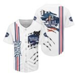 Samuel Adams Claw Scratches Baseball Jersey