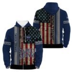 Samuel Adams Stainless Steel American Flag Hoodie & Zip Hoodie