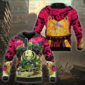 The Old Man Of Fear Agent Drink Smirnoff Hoodie & Zip Hoodie