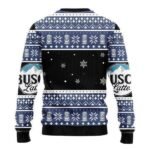 Snowflakes Busch Latte Christmas Ugly Sweater