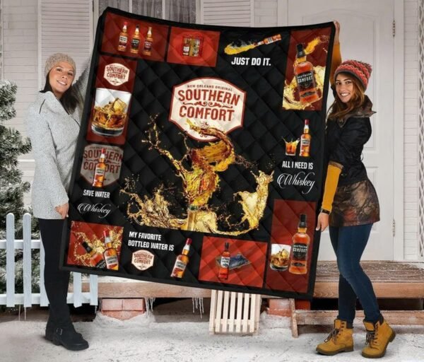 Southern Comfort Flannel Blanket