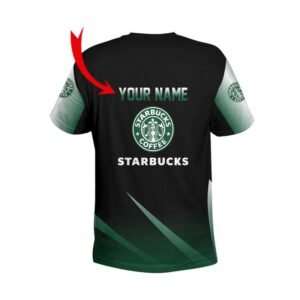 Personalized Starbucks Esport Style T-Shirt & Sweatshirt