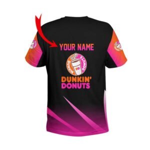 Personalized Dunkin' Donuts Esport Style T-Shirt & Sweatshirt