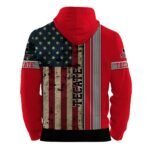 Tecate Stainless Steel American Flag Hoodie & Zip Hoodie
