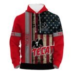 Tecate Stainless Steel American Flag Hoodie & Zip Hoodie