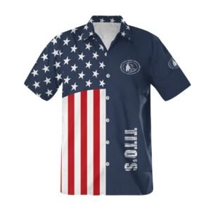 Tito's America Flag Button Shirt - Flexiquor.com