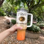 Tito's Cat In The Hat 40oz Tumbler With Handle