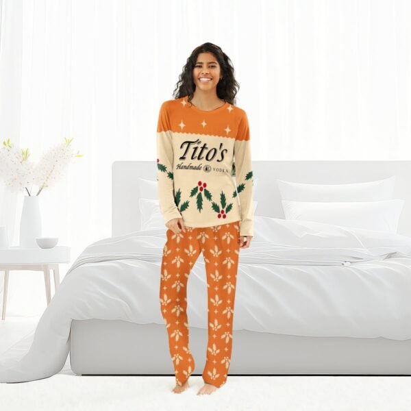 Tito's Christmas Cherry Family Pajamas Set