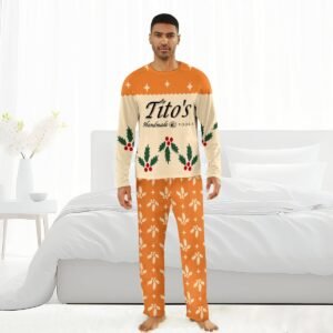 Tito's Christmas Cherry Family Pajamas Set - Flexiquor.com