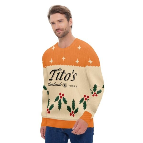 Tito's Chrismas Cherry Ugly Sweater
