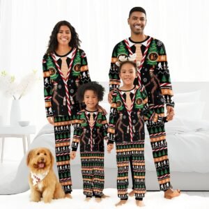 Tito's Christmas Bigfoot Family Pajamas Set