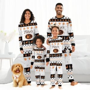 Tito's Christmas Holiday Family Pajamas Set