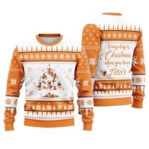 Tito's Christmas Tree Ugly Sweater