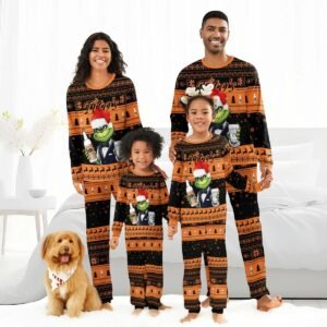 Tito's Grinch Christmas Family Pajamas Set