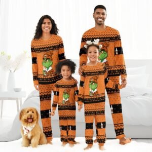 Tito's Make Grinch Happy Family Pajamas Set