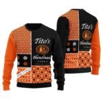 Tito's Retro Christmas Ugly Sweater