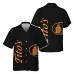 Tito's Retro Graphic Hawaiian Shirt