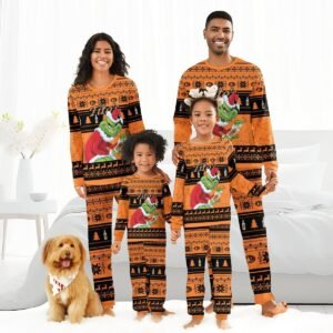 Tito's Santa Grinch Family Pajamas Set