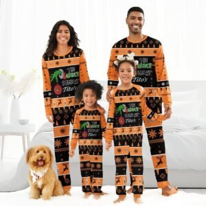 Tito's The Grinch Stole Family Pajamas Set
