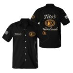 Tito's USA Flag Button Shirt