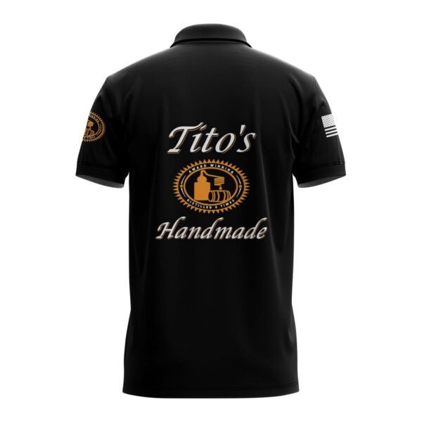 Tito's USA Flag Polo Shirt