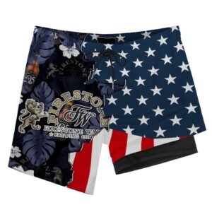 Tropical America Firestone Walker Compression Liner Swim Trunks