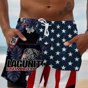 Tropical America Lagunitas Compression Liner Swim Trunks