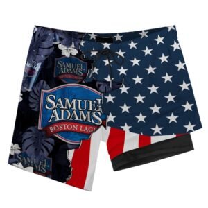 Tropical America Samuel Adam Compression Liner Swim Trunks - Flexiquor.com