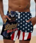 Tropical America Shiner Bock Compression Liner Swim Trunks