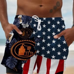 Tropical America Tito's Compression Liner Swim Trunks