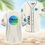 Truly Hard Seltzer USA Flag Baseball Jersey