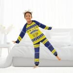 Twisted Tea Makes Me High Christmas Family Pajamas Set