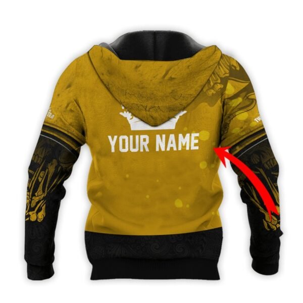 Personalized Twisted Tea Deer Skull With Mushrooms Hoodie & Zip Hoodie