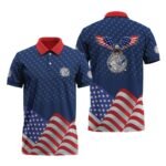 White Claw American Eagle Polo Shirt