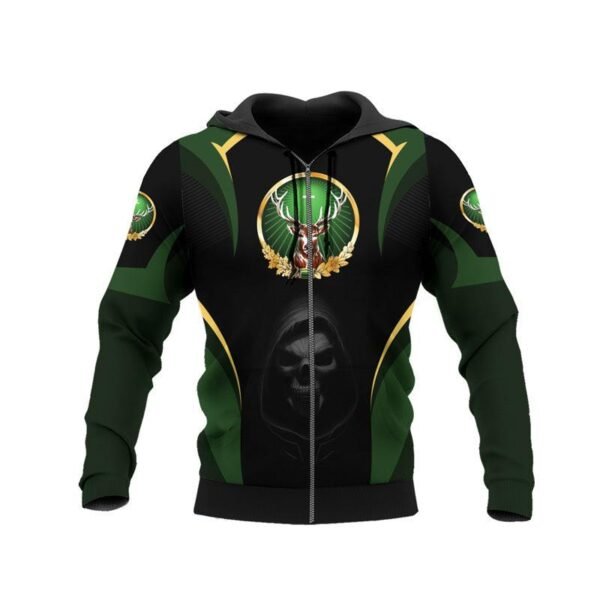 Black Skull Jagermeister Liqueur Hoodie & Zip Hoodie