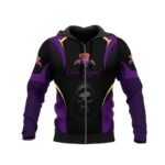 Black Skull Crown Royal Whisky Hoodie & Zip Hoodie