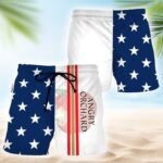 Angry Orchard American Flag Swim Trunks