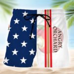 Angry Orchard American Flag Swim Trunks