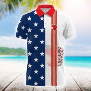 Angry Orchard Fourth Of July Polo Shirt - Flexiquor.com
