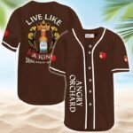 Angry Orchard Live Like A King Baseball Jersey