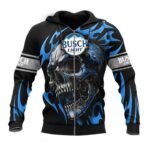 Basic Skull Busch Light Hoodie