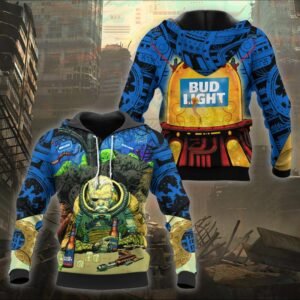 The Old Man Of Fear Agent Drink Bud Light Hoodie & Zip Hoodie