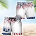Bud Light American Independence Day Swim Trunks